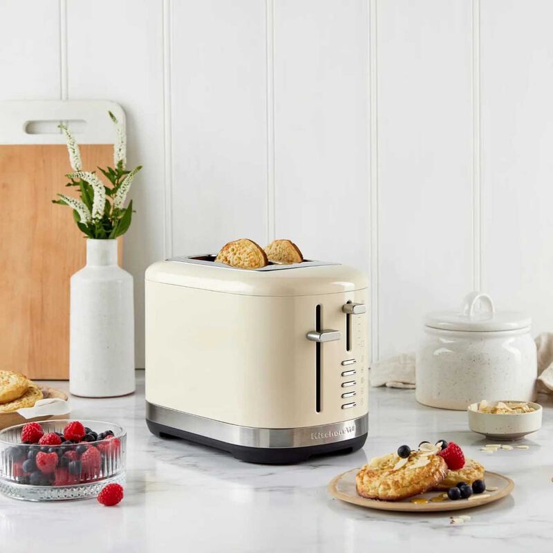 KitchenAid 2 Slice Toaster - Almond Cream image number 1